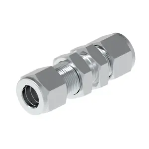 Bulkhead union tube fittings