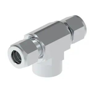 Female branch tee tube fittings