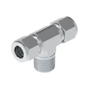 Male branch tee tube fittings