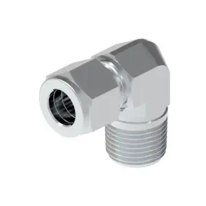 Male elbow tube fittings