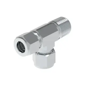 Male run tee tube fittings