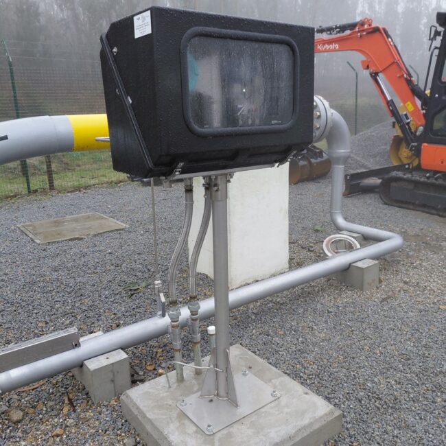 GRP enclosure installed into ATEX area