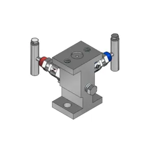 2-Valves Manifold Direct Mounting X Flanged 2D3