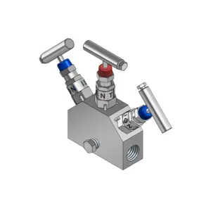 3-Valves Double Block & Bleed Threaded Female/Female 3DBBFF