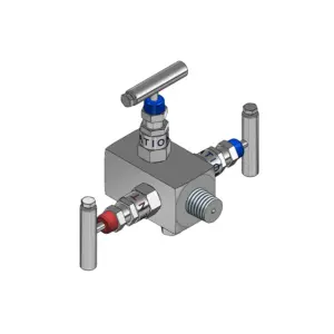 3-Valves Double Block & Bleed Threaded Female/Male 3DBBFM