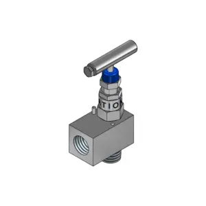 Needle Valve 90° Threaded Male/Female 7VS