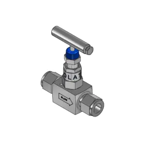 Needle Valve With Compression Fittings 5VS