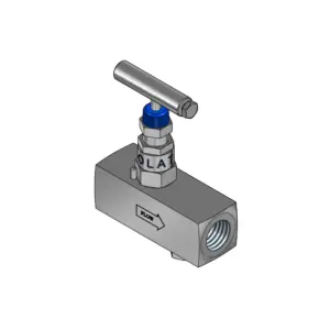 Needle Valve With Drain Threaded Female/Female 1VSP